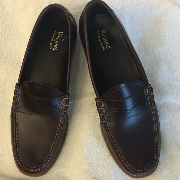 💥 NWOB BASS & CO. 12D BROWN WEEJUNS - Picture 5 of 8